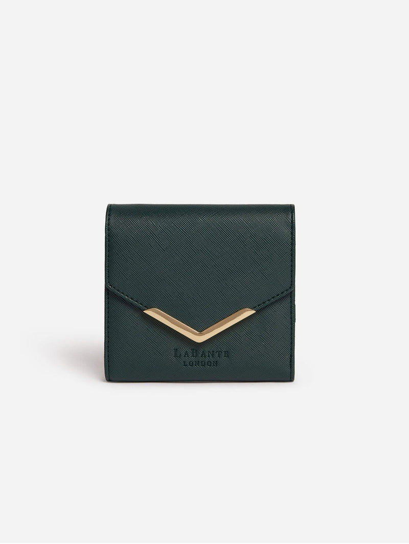LaBante London Diana Vegan Leather Small Bifold Purse | Green