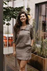 Immaculate Vegan - Laume Linen Linen dress Bonnie