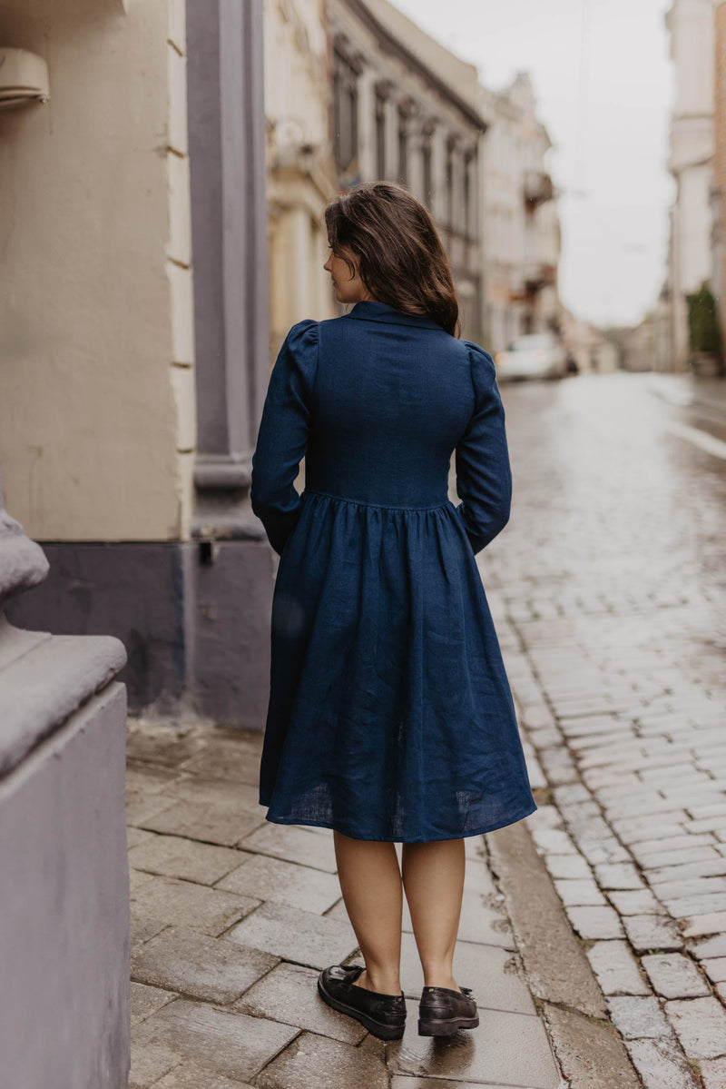 Laume Linen Linen dress Gužė mama