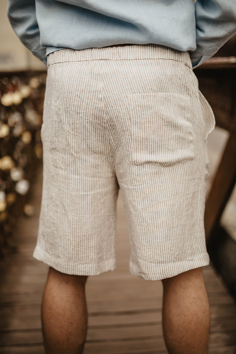 Laume Linen Tilkis Men's Linen Classic Shorts | Multiple Colours