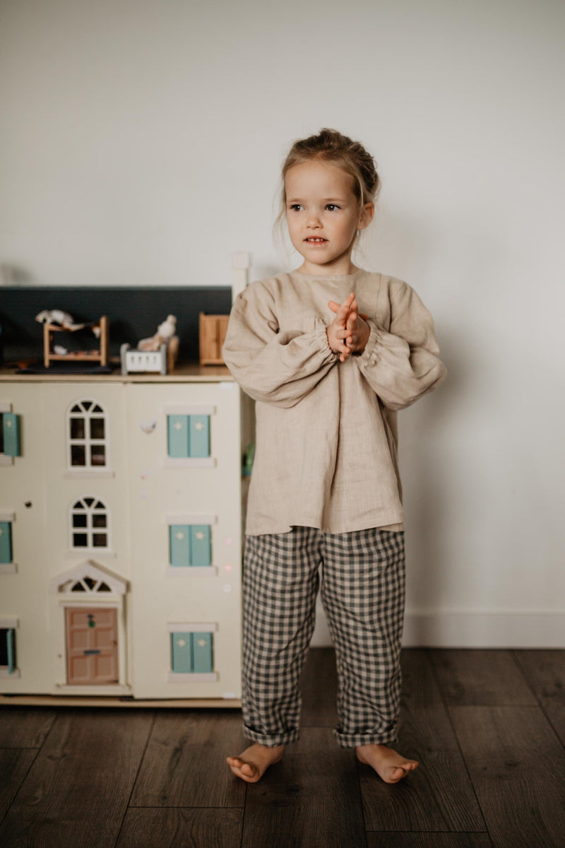 Laume Linen Vejopatis Kids Linen Trousers | Multiple Colours