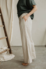 Immaculate Vegan - Laume Linen Vilte Women's Linen Pants | Multiple Colours