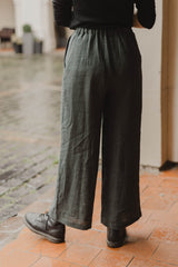 Immaculate Vegan - Laume Linen Women's linen pants Iris