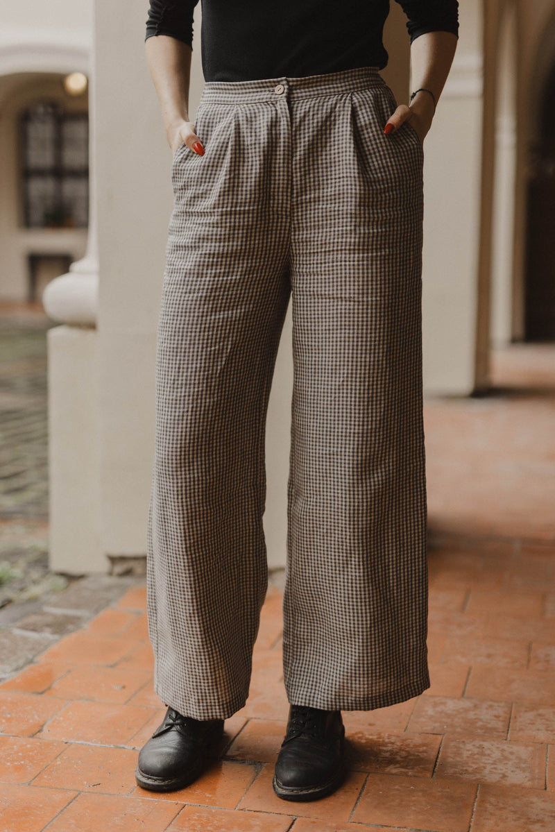 Laume Linen Women's linen pants Iris