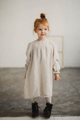 Immaculate Vegan - Laume Linen Zemyna Girls Linen Dress | Multiple Colours