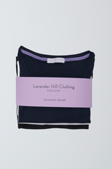 Immaculate Vegan - Lavender Hill Clothing Half Sleeve Scoop Neck Cotton Modal Blend T-shirt Bundle