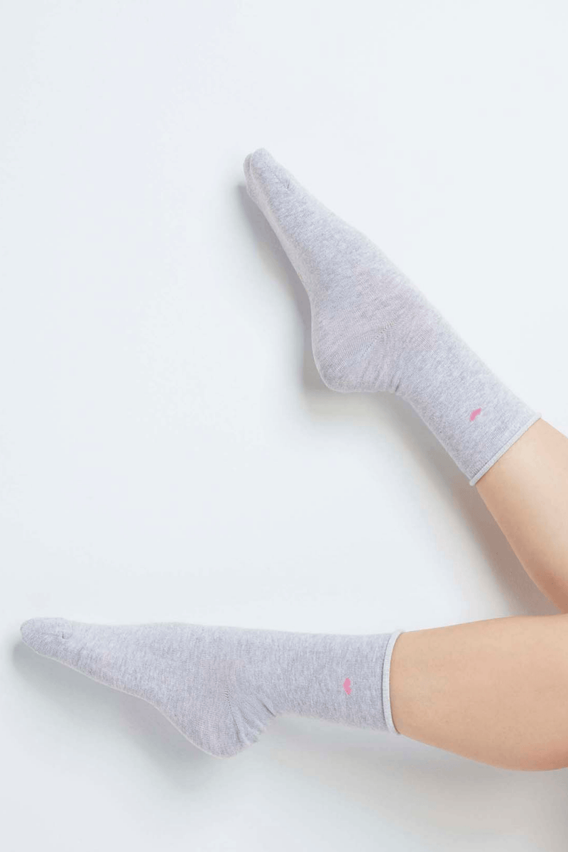 Lavender Hill Clothing Heart Cotton Socks