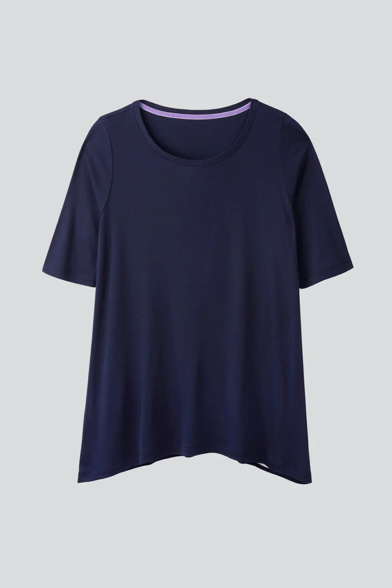 Lavender Hill Clothing Mid Sleeve A-line Micro TENCEL™ Modal T-shirt | Multiple Colours