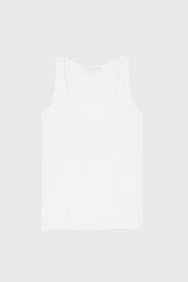 Lavender Hill Clothing Ribbed Scoop Neck Tank