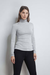 Immaculate Vegan - Lavender Hill Clothing Roll Neck Micro Modal Top
