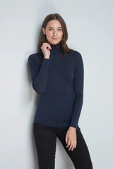 Immaculate Vegan - Lavender Hill Clothing Roll Neck Micro TENCEL™ Modal Top | Multiple Colours