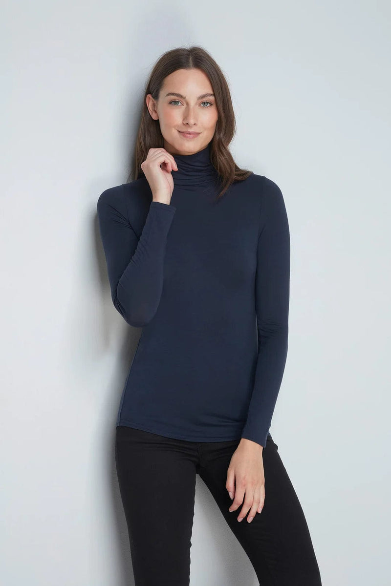 Lavender Hill Clothing Roll Neck Micro TENCEL™ Modal Top | Multiple Colours