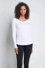 Immaculate Vegan - Lavender Hill Clothing Scoop Neck Long Sleeve Cotton Modal Blend T-shirt Bundle