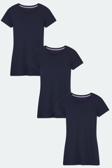 Immaculate Vegan - Lavender Hill Clothing Short Sleeve Crew Neck Cotton Modal Blend T-shirt Bundle
