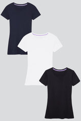 Immaculate Vegan - Lavender Hill Clothing Short Sleeve Crew Neck Cotton TENCEL™ Modal Blend T-shirt Bundle | Multiple Colours