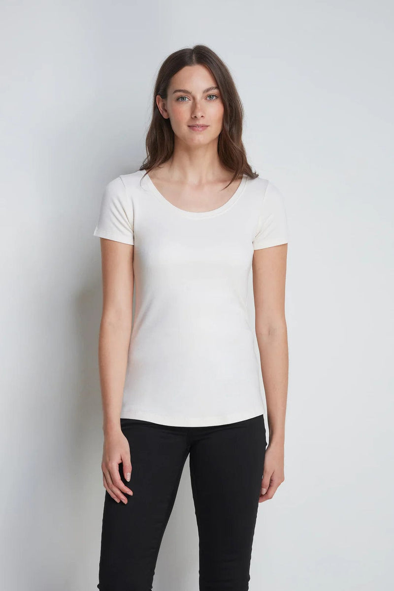Lavender Hill Clothing Short Sleeve Scoop Neck Cotton TENCEL™ Modal Blend T-shirt Bundle | Multiple Colours