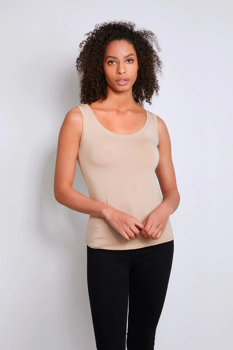 Lavender Hill Clothing Sleeveless Micro TENCEL™ Modal Vest | Multiple Colours