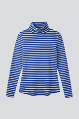 Immaculate Vegan - Lavender Hill Clothing Striped Cotton Roll Neck
