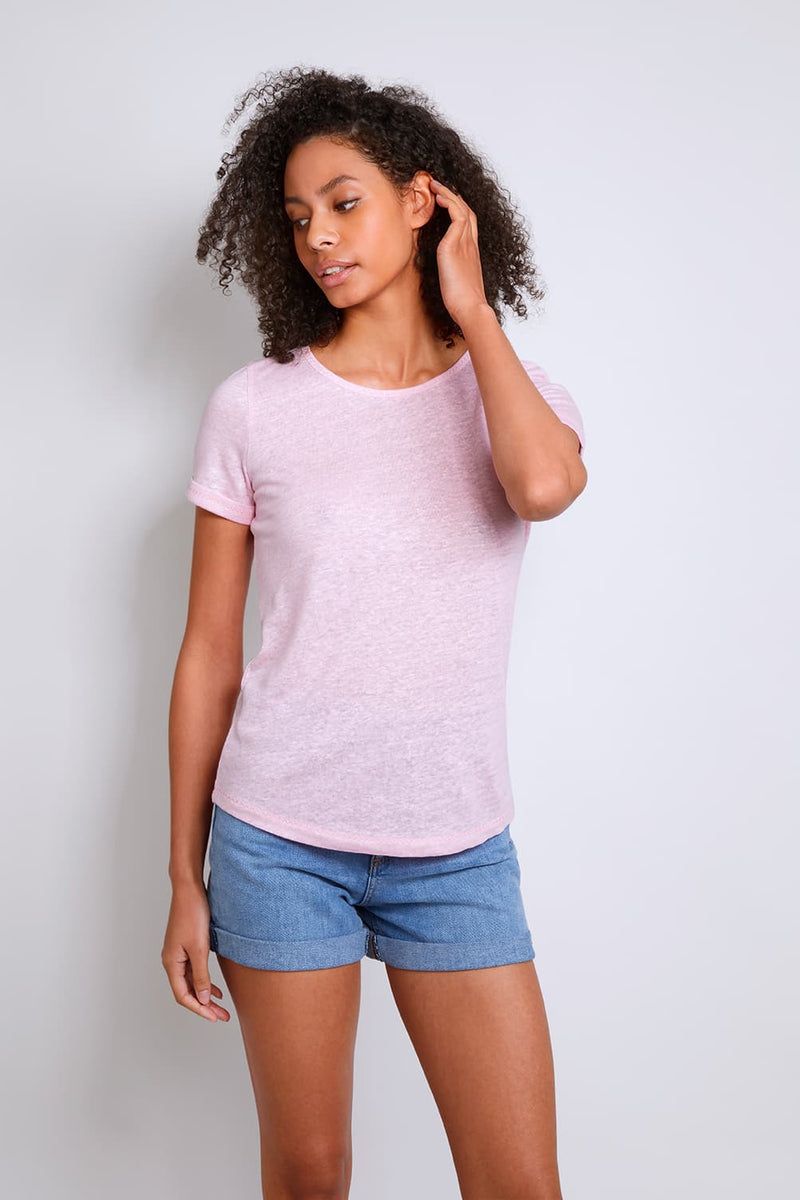 Lavender Hill Clothing Tailored Linen T-shirt | Multiple Colours