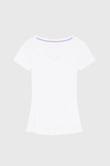 Immaculate Vegan - Lavender Hill Clothing V Neck Cotton TENCEL™ Modal Blend T-shirt | Multiple Colours