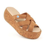 Immaculate Vegan - Lazuli mySTRIPS WEDGE Camel