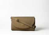 Immaculate Vegan - Mela Marlee Apple Leather Vegan Crossbody Bag | Beige