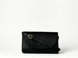 Immaculate Vegan - Mela Marlee Apple Leather Vegan Crossbody Bag | Black