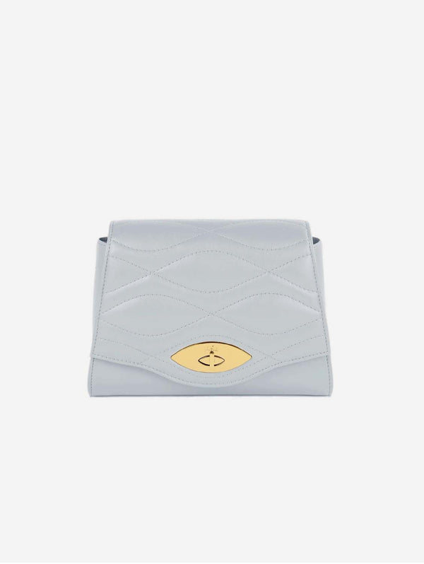 Mela Mimi Apple Leather Vegan Crossbody Bag | Blu Ciel