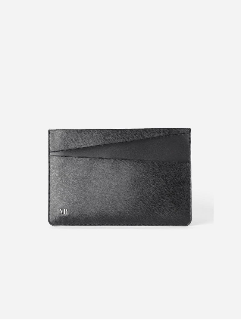 Melina Bucher Jett Mirum® Vegan Leather Laptop Sleeve | Black Black