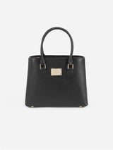 Immaculate Vegan - Melina Bucher Bailey Mirum® Vegan Leather Handbag | Black Black / Without strap