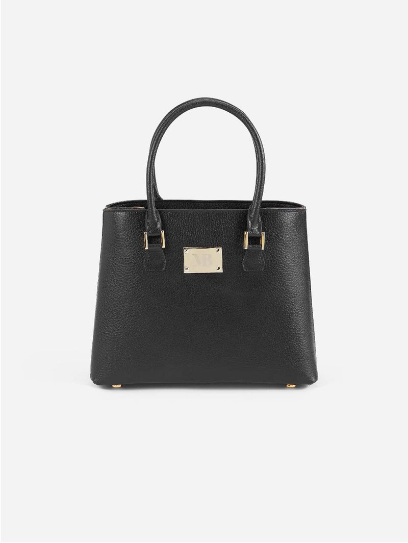 Melina Bucher Bailey Mirum® Vegan Leather Handbag | Black Black / Without strap