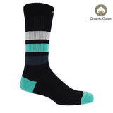 Immaculate Vegan - Striped Men’s Organic Cotton Sports Crew Sock Bundle | Multiple Colours