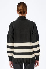 Immaculate Vegan - Mila.Vert Knitted striped pullover