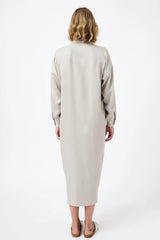 Immaculate Vegan - Mila.Vert Tencel long shirt dress