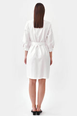 Immaculate Vegan - Mila.Vert Trench Organic Cotton Sateen Shirt Dress | Multiple Colours