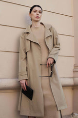 Immaculate Vegan - Mila.Vert Water-resistant classic trench coat