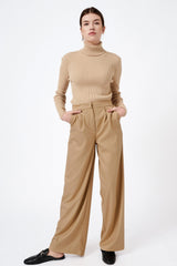 Immaculate Vegan - Mila.Vert Wide-leg tailored trousers