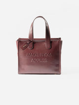 Immaculate Vegan - Miomojo Alma L Apple Leather Vegan Tote Bag | Plum