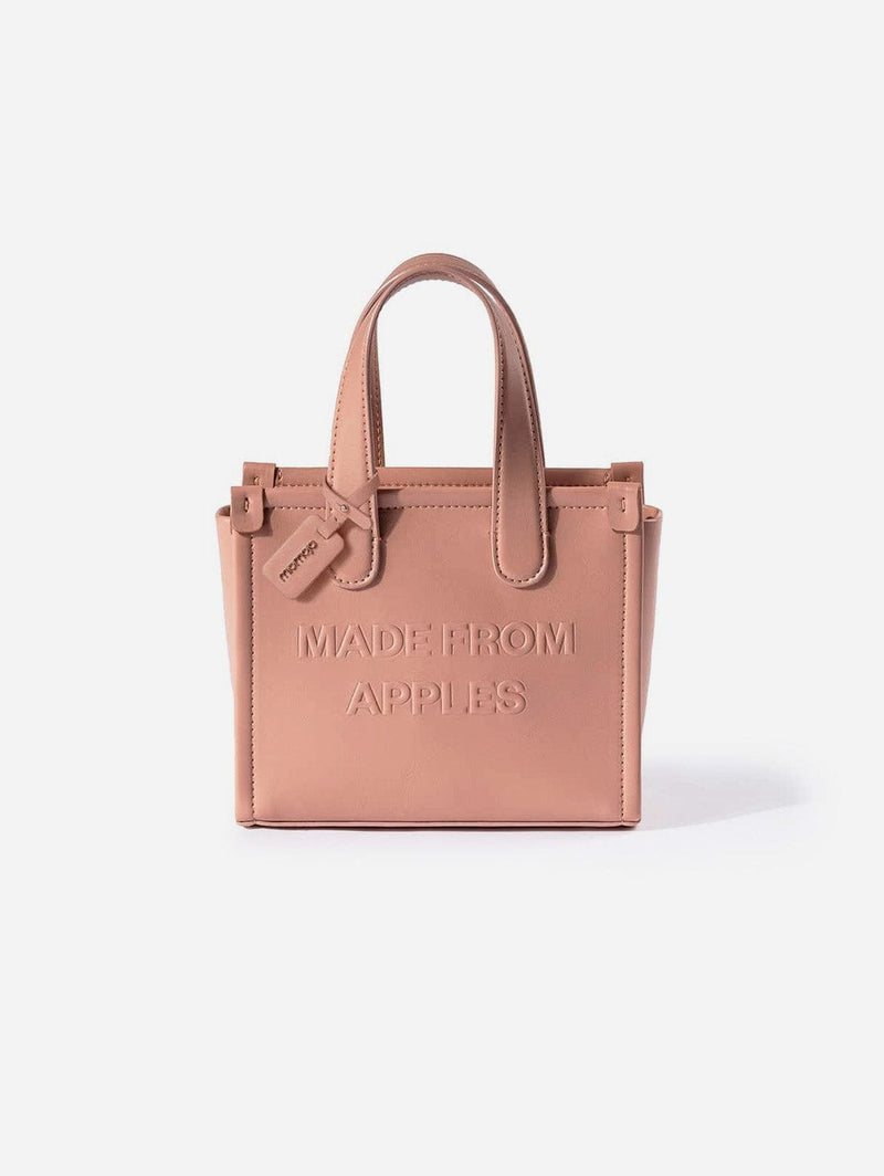 Miomojo Alma S Apple Leather Vegan Tote Bag | Nude