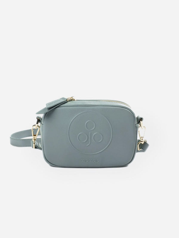 Miomojo Mimi Mini Recycled Vegan Leather Crossbody Bag | Blue