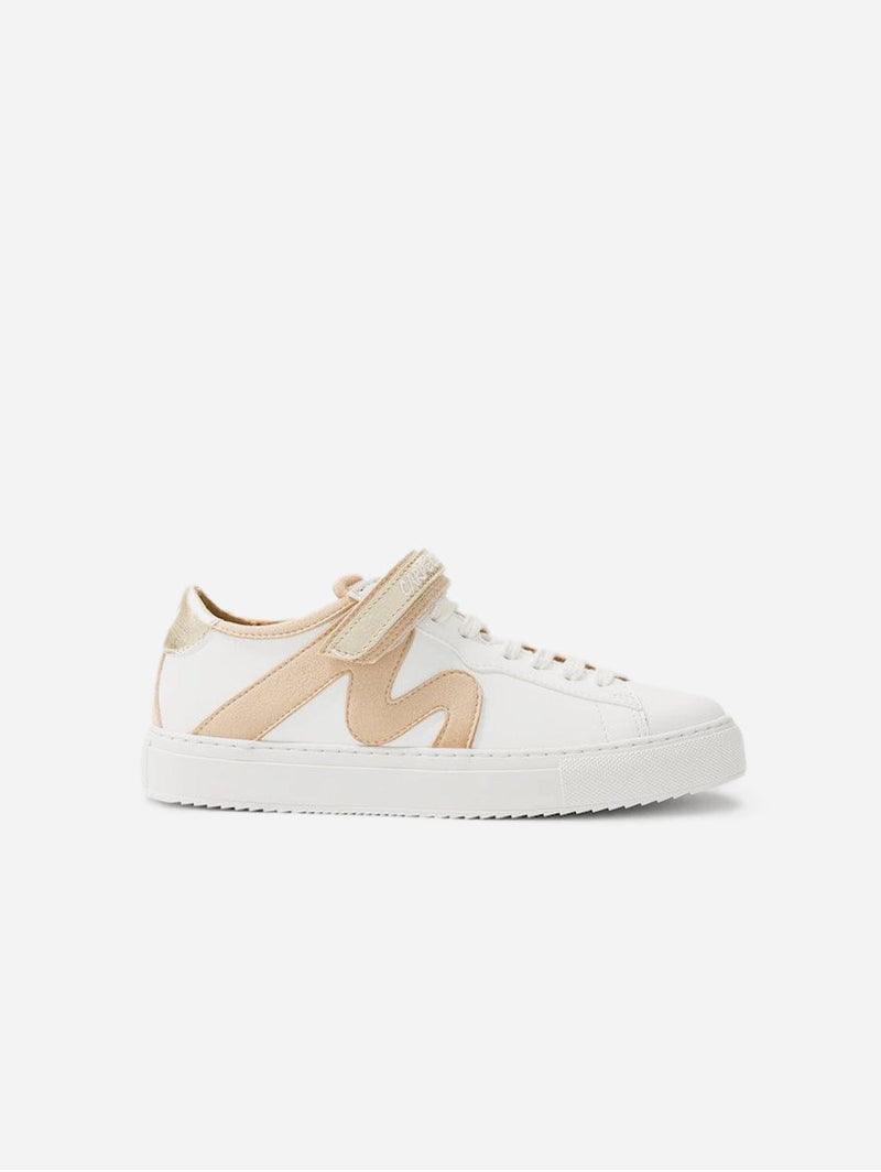 Mood Walk Master Mind Women's Vegan Corn Leather Sneakers | Beige 36