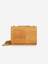 Immaculate Vegan - Alpha Handcrafted Cork Vegan Crossbody Bag | Beige