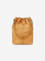 Immaculate Vegan - Gamma Handcrafted Cork Vegan Bucket Backpack | Natural