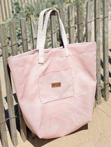 Immaculate Vegan - My Vegan Bags BEACH BAG  SUMMER SOFT PINK