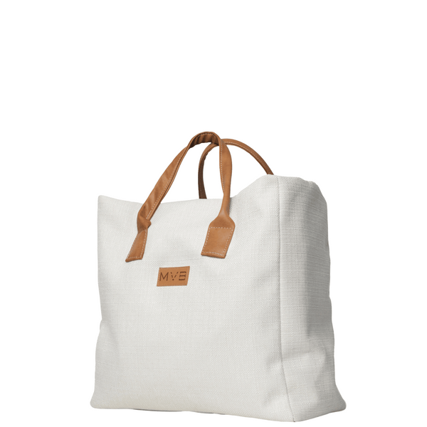 My Vegan Bags TOTE BAG CANVA WHITE