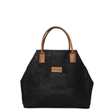 Immaculate Vegan - My Vegan Bags TOTE BAG CORK BLACK