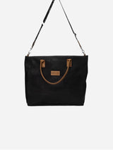 Immaculate Vegan - My Vegan Bags TOTE BAG CORK BLACK