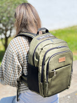 Immaculate Vegan - My Vegan Bags XPEDITION BACKPACK GREEN