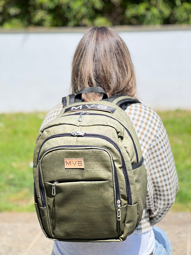 My Vegan Bags XPEDITION BACKPACK GREEN