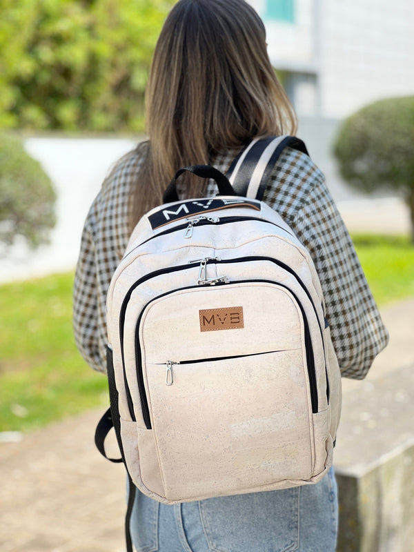 My Vegan Bags XPEDITION BACKPACK WHITE